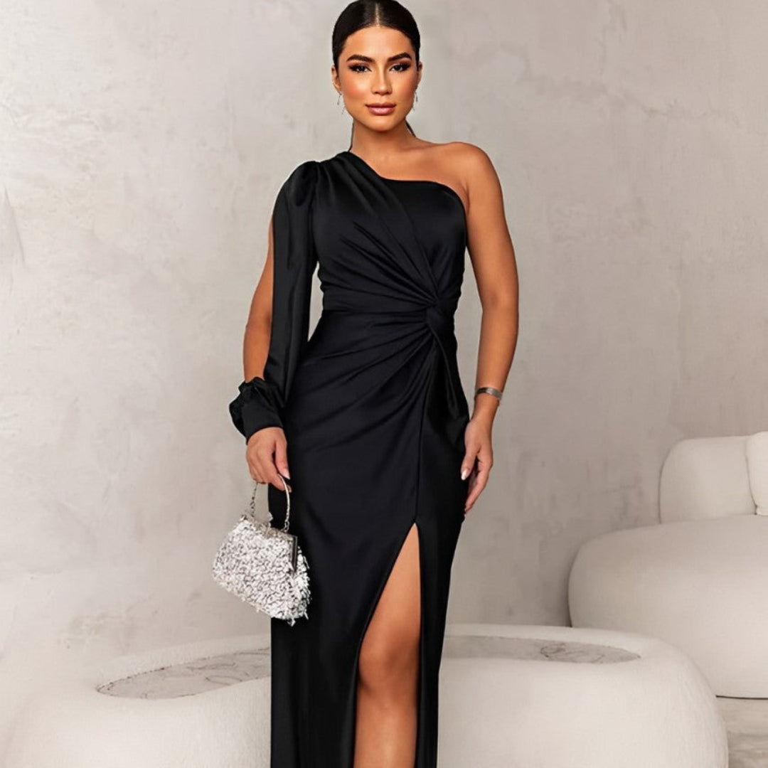 Jocelyn™ | Robe du soir asymétrique à une manche